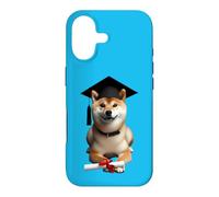 Shiba Inu Dog Graduation Cap Training School Graduate Owner Case for iPhone 17