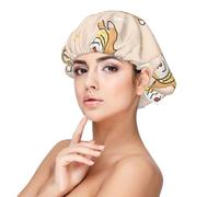 Shiba Inu Dog Pattern,Adjustable Silk Hair Wrap Adult's Satin Sleeping Cap Hair Women's Elastic Sleep Bonnet