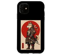 Shiba Inu Dog Samurai Japanese Warrior Art Design Case for iPhone 11