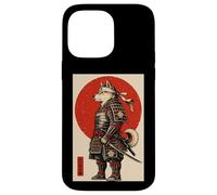 Shiba Inu Dog Samurai Japanese Warrior Art Design Case for iPhone 14 Pro Max