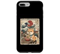 Shiba Inu Eating Ramen Noodles Ukiyo-e Great Wave Art Case for iPhone 7 Plus/8 Plus