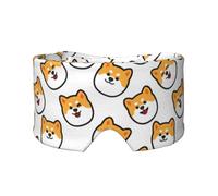 Shiba Inu Face, Full Eye Covers Light Blocking Eye Mask Sleep Eye and Ear Muffs