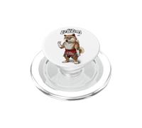 Shiba Inu Muay Thai Kickboxing Champion Dog PopSockets PopGrip for MagSafe