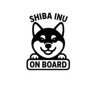 Shiba Inu On Board CAR VAN DECAL STICKER