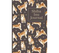 Shiba Inu Pattern Dog Lover Design: Features “Shiba Inu journal” text on the cover with a stylish all-over Shiba Inu pattern, perfect as a journal for writing, school, or everyday notes