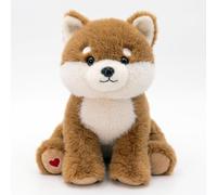Shiba Inu Plush Toy, Realistic, Healing, Chewy, Fluffy, Dog, Soft, Snuggle Pillow, Washable, Cute, Kids, Girlfriend, Gift, 11.8 inches (30 cm)