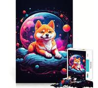 Shiba Inu Puppies 1000 Piece Jigsaw Puzzles for Adults Jigsaw Logic Toy Indoor Play Precision Cut Cherished Gift 38x26cm