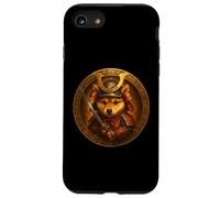 Shiba Inu Puppy as Brave Samurai Japanese Ornaments Case for iPhone SE (2020) / 7/8