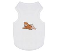 'Shiba Inu Puppy Sploot' Pet Dog/Cat T-Shirt (PT00092448)