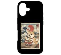 Shiba Inu Ramen Japanese Ukiyo-e Great Wave Dog Lover Art Case for iPhone 17