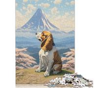 Shiba Inu Ramen Noodles Puzzles 500 Pieces Wood Puzzle Jigsaws for Adults Family Fun Jigsaws Puzzles 500pcs (52x38cm)