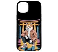 Shiba Inu Tokyo Street Style Streetwear Japanese Culture Case for iPhone 15 Plus
