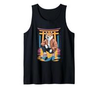 Shiba Inu Tokyo Street Style Streetwear Japanese Culture Tank Top