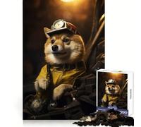 Shiba Miner 1000 Pieces Jigsaw Puzzles for Teenagers Logic Ability Toy Light Relax Accurate Cut Classic Gift 38x52cm