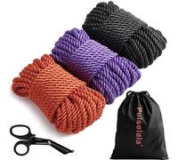 Shibari Japanese Rope Styling Set for Bedroom Play - Perfect for Beginners and Experienced Riggers, Silky-Soft Rope, Ideal for Simple and Intricate Knots - The Ultimate Gift Set for Couples and Lovers