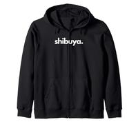 Shibuya, Tokyo Zip Hoodie