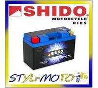 Shido Lithium Battery (Lt14B-Bs = Yt14B-Bs) Yamaha Xvs 1100 Drag Star 1999