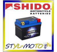 Shido Lithium Battery (LTX7L-BS = YTX7L-BS) Derbi DRD 125 R Senda 2013