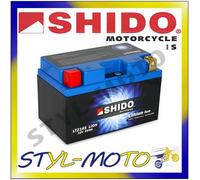 Lithium Battery Shido (LTZ14S = YTZ14S) Honda VT 750 DC Black Widow 2002