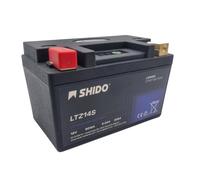 Lithium Battery Shido (LTZ14S = YTZ14S) Honda VT 750 DC Black Widow 2002