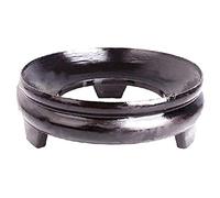 Shidongbla Egg Shaped Display Stand, Ostrich Egg Stand Base Display Holder, Decoration for Home Office Sculpture Craft