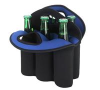SHIDOW Beer Tote Bag, Beer Tote Holder, Can Hold Six Bottles at the Same Time, Suitable for Camping, Dinner, and Party (MultiColor)