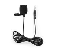 SHIDU Portable Collar Clip Microphone 3.5mm Audio Compatible with All WinBridge Voice Amplifiers