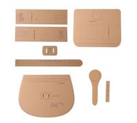 SHIDXIB 1Set Vintage Acrylic Leather Bag Pattern Templates Create Stylish Shoulder & Handbag Designs with Ease DIY Crafting Tool