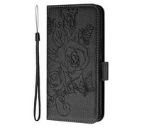 SHIEID Case for BLU G54 Wallet Cases, Wallet Cover Magnetic Closure and Flip Stand Caser, Premium 3D Vintage elegant print Phone Shell Cases Suitable for BLU G54, Black