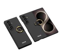 SHIEID Case for Samsung Galaxy Z Fold8 Ultra, Ultra Slim Ring Holder Cover, Hard PC Protective Case, Stealth Black