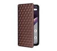 SHIEID Leather Case Compatible with ZTE Nubia Neo 2 5G, Vintage PU Leather Folio Cases with Card Slots Kickstand Shockproof Flip Phone Cover for ZTE Nubia Neo 2 5G Brown
