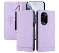 SHIEID Wallet Case for Huawei nova 13 Pro Flip PU Leather Card Cover with RFID-blocking card compartment, Compatible with Huawei nova 13 Pro Light purple
