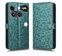 SHIEID Wallet Case for Nothing Phone (3), Magnetic Enclosed Dot Painted Phone Cover Nothing Phone (3)-Green