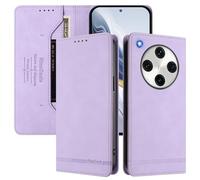 SHIEID Wallet Case for Oppo Find X8 Pro Flip PU Leather Card Cover with RFID-blocking card compartment, Compatible with Oppo Find X8 Pro Light purple