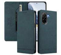 SHIEID Wallet Case for Redmi A5 Flip PU Leather Card Cover with RFID-blocking card compartment, Compatible with Redmi A5 Dark Green