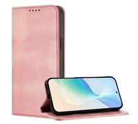 SHIEID Wallet Case for TCL 403 with RFID Blocking PU Leather, Flip Folio Book covers, Credit Card Holder Shockproof Compatible with TCL 403 Pink