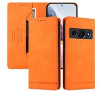 SHIEID Wallet Case for ZTE Nubia P7 Pro 5G Flip PU Leather Card Cover with RFID-blocking card compartment, Compatible with ZTE Nubia P7 Pro 5G orange