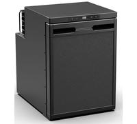 Shield Autocare 44L 12v Compressor Fridge Freezer for Campervan Caravan Motorhome Boat Van Conversion Portable Dual Zone Mini Refrigerator Black Low Noise 12/240 volt