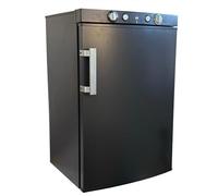 Shield Autocare © Cool Mate 100 Litre 3 Way Absorption Campervan & Caravan Fridge Freezer 12v / 240v / Gas Electric (Black)