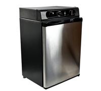 Shield Autocare © Cool Mate 3 Way Absorption Campervan & Caravan Fridge 12v / 240v / Gas Electric (Silver, 60 Litre)