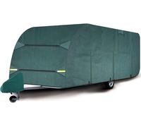 Shield Autocare Full Caravan Cover & Hitch Cover | Universal 4 Ply Breathable Heavy Duty Waterproof Protector (29ft-31ft (5XL))