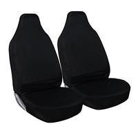 Shield Autocare SC57119-2X PREMIUM BLACK HEAVY DUTY WATERPROOF SINGLE SEAT COVER-EASY FIT SEAT PROTECTOR WITH SLITS ARM REST/SEAT BELT FOR CAR & VAN