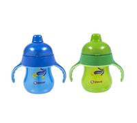 Shield Baby Sippy Cup, Designed for Babies and Toddlers Aged 6 Months and Above, with a soft spout 6oz/180ML Capacity. It Comes with Handles and multiple colors.