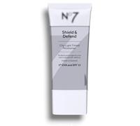 Shield & Defend City Light Tinted Moisturiser - Rich by Nō 7 | City Rich Tinted Moisturiser | Protects & Supports Your Skin's Natural Self Defence | Sheer Coverage | 5*UVA & SPF 15 | 50mL