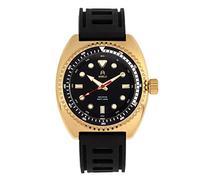 SHIELD Dreyer Quartz Black Silicone Gold Men's Watch SLDSH107-5