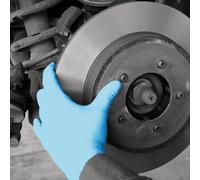 Shield Gd21 Blue Nitrile Large Disposable Gloves (Pack Of 100)