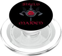 Shield Maiden - Female Viking Warrior - Strong Woman PopSockets PopGrip for MagSafe