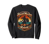 Shield Maiden Spirit - Viking Warrior Woman Sweatshirt