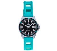 Shield Reef Strap Watch w/Date - Turquoise
