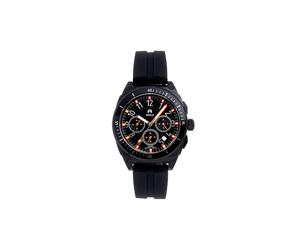 Shield Men's Sonar Chronograph Strap Watch with Date in Black Shield Black One Size